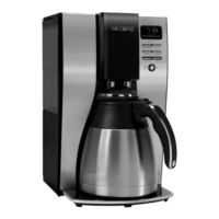 Mr Coffee PSTX Serie Manual Del Usuario