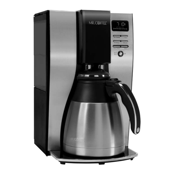 Mr Coffee PSTX Serie Manuales