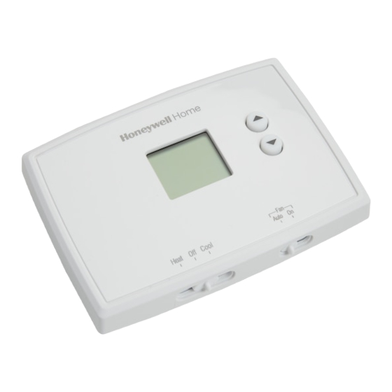 Honeywell Home RTH111 Serie Manual Del Propietário