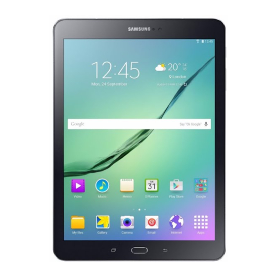 Samsung SM-T815 Manual De Usuario
