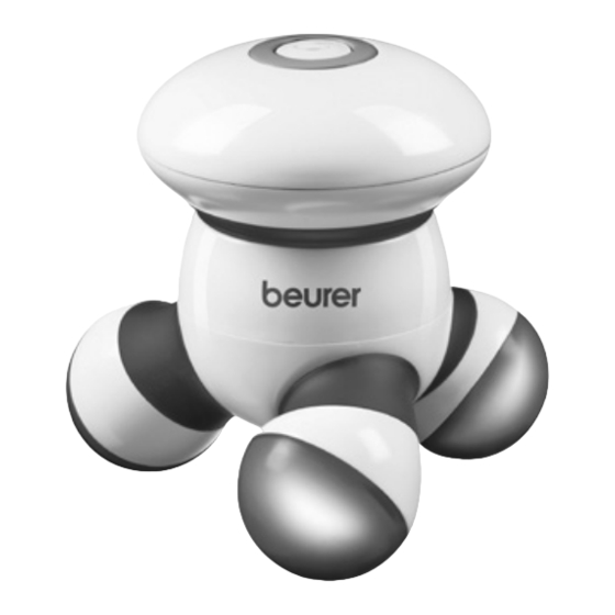 Beurer MG 16 Instrucciones De Uso