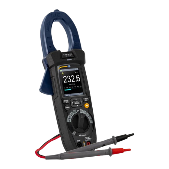 PCE Instruments PCE-CTI 10 Manual De Instrucciones