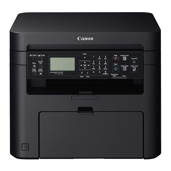 Canon imageCLASS MF244dw Introducción