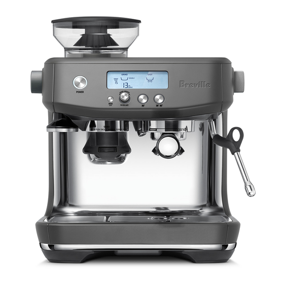 Breville the Barista Pro BES878 Manuales
