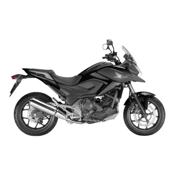 Honda Motor NC750X Manuales