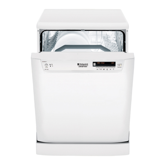 Hotpoint Ariston LDF 1235 Manual De Instrucciones
