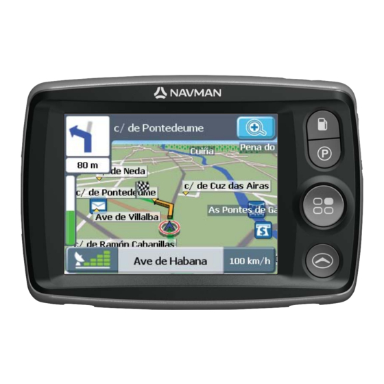 Navman F-Serie Manuales