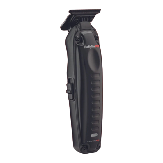 BaByliss PRO LO-PRO FX726E Manuales