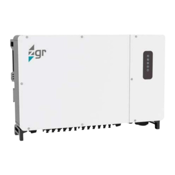 ZIGOR ZGR SOLAR STR 250 Manual De Operación
