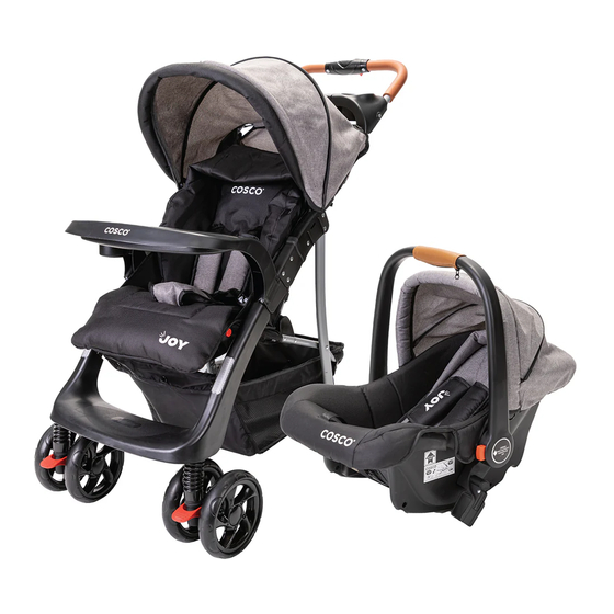 Cosco JOY CSTS3001B Manual Del Usuario