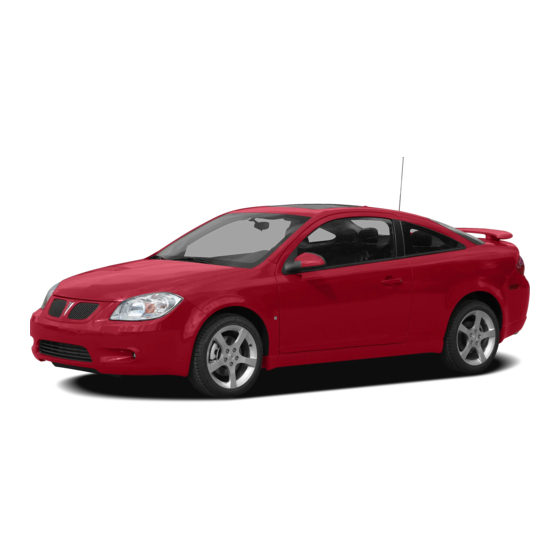 GM Pontiac  G5 2007 Manual Del Propietário