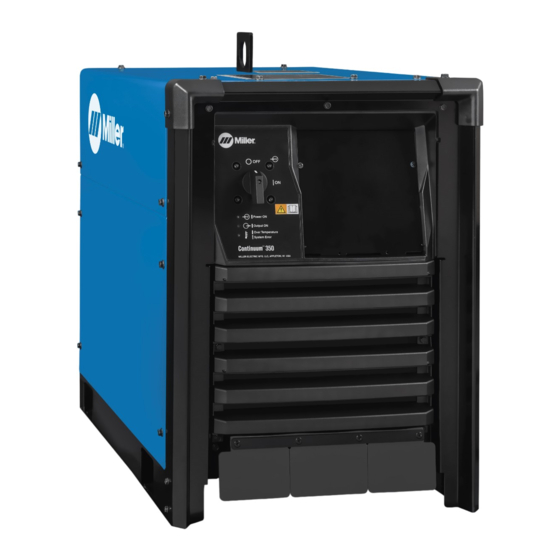 Miller Continuum 350 Manual Del Operador
