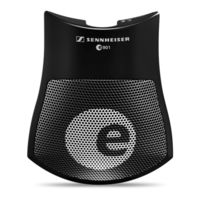 Sennheiser e 901 Instrucciones De Manejo