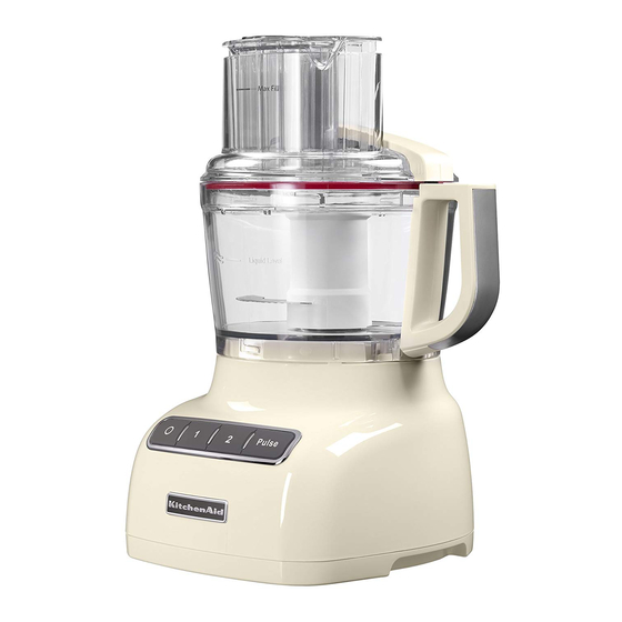 KitchenAid 5KFP0925 Manual De Instrucciones