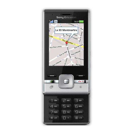 Sony Ericsson T715 Manuales