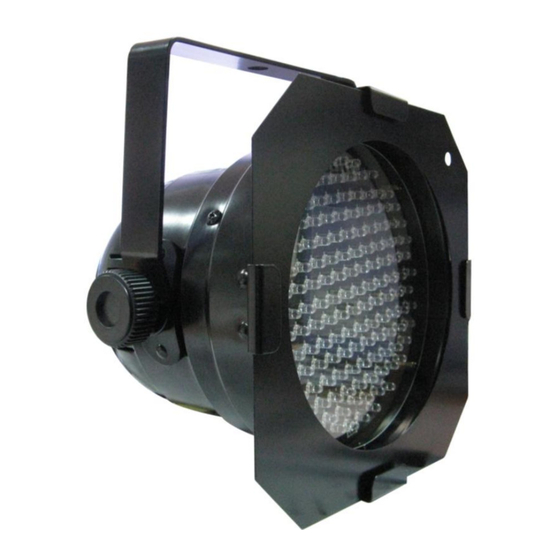 SHOWTEC LED Par 56 Short DMX Manuales