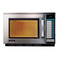 Sharp R-25AT Manual De Instrucciones
