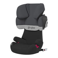 CYBEX SOLUTION X2-fix Guia Del Usuario