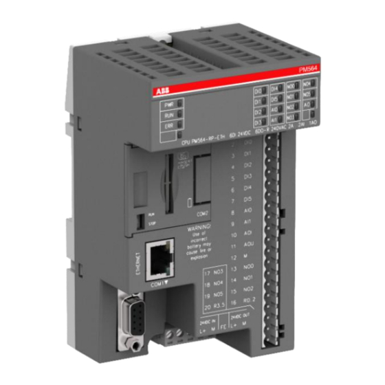ABB AC500 Instrucciones De Instalación