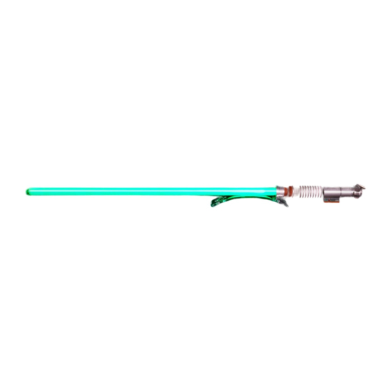 Hasbro Disney STAR WARS LUKE SKYWALKER FORCE FX LIGHTSABER Manual De Instrucciones
