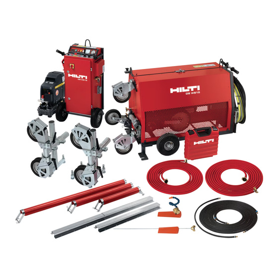 Hilti DS-WS 15 Manuales