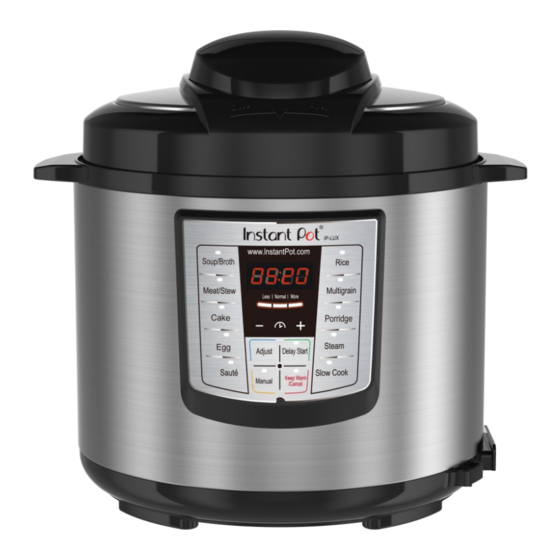 Instant Pot IP-LUX 60 V3 Manuales