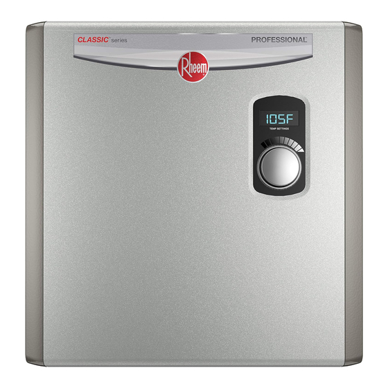 Rheem RTEX-24 Instrucciones De Instalación Y Manual Del Propietario