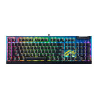Razer BLACKWIDOW V4 X Manual Del Usuario