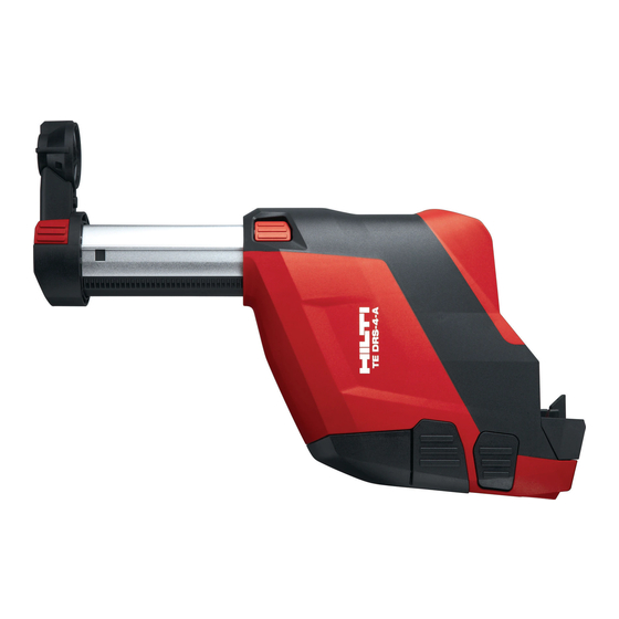 Hilti TE DRS-4-A Manual De Instrucciones