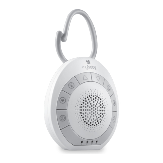 HoMedics mybaby soundspa on-the-go Manual De Instrucciones