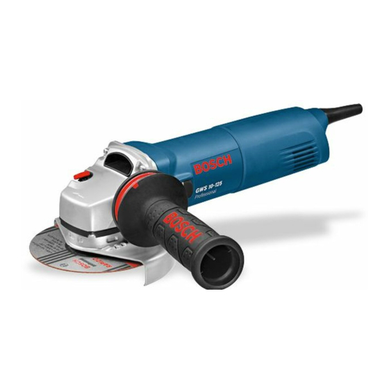 Bosch GWS 7-115 Manual De Instrucciones