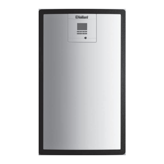 Vaillant aguaFLOW exclusiv VPM 20/25/2 W Instrucciones De Uso