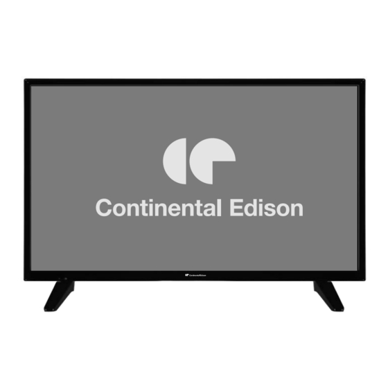 CONTINENTAL EDISON CELED32S0119B3 Manual De Instrucciones