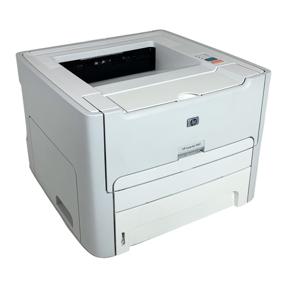 HP LaserJet 1160 Manual De Instrucciones