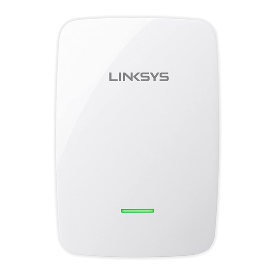 Linksys RE3000W Manuales