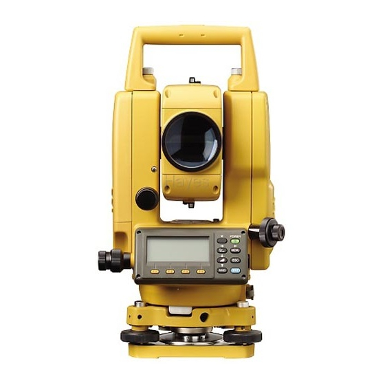 Topcon GTS-220 Serie Manuales