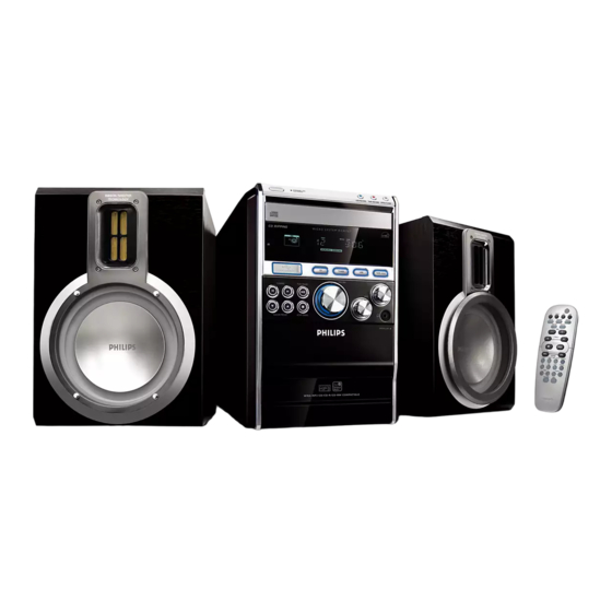 Philips MCM761 Guía De Configuración Rápida