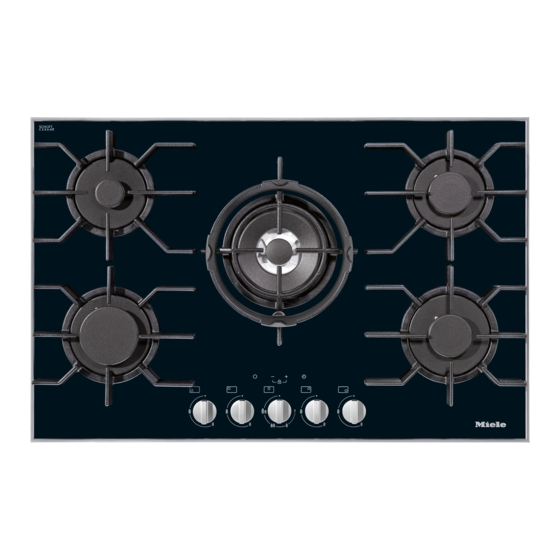 Miele KM 3034-1 Instrucciones De Manejo Y Montaje