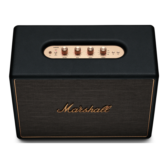 Marshall WOBURN MULTI-ROOM Manuales