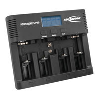 Ansmann POWERLINE 5 PRO Manual Del Usuario