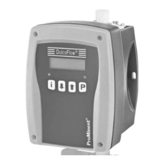 ProMinent DulcoFlow DFMa Instrucciones De Servicio