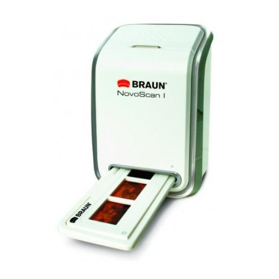 Braun NovoScan I Manuales