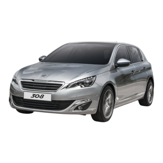 PEUGEOT 308 2014 Guía De Utilización