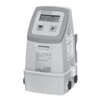 Siemens SITRANS FUS080 Instrucciones De Servicio