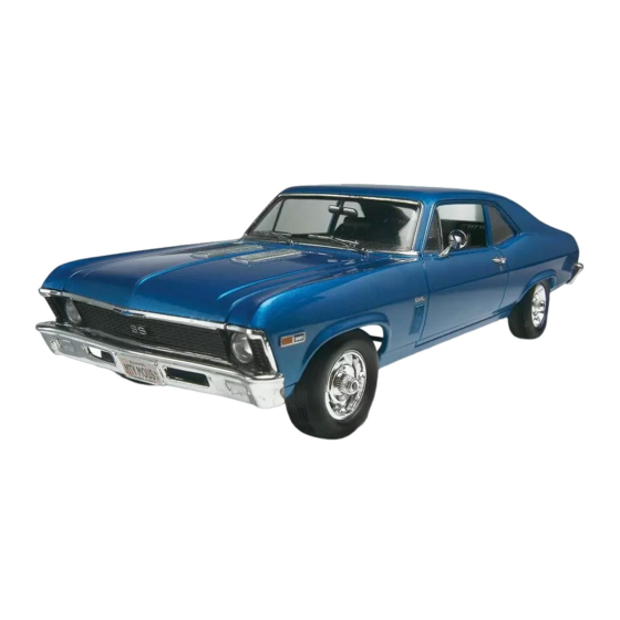 REVELL 69 CHEVY NOVA SS Manual Del Usuario