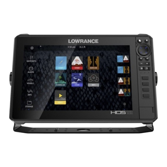 Lowrance HDS Live Guía Rápida