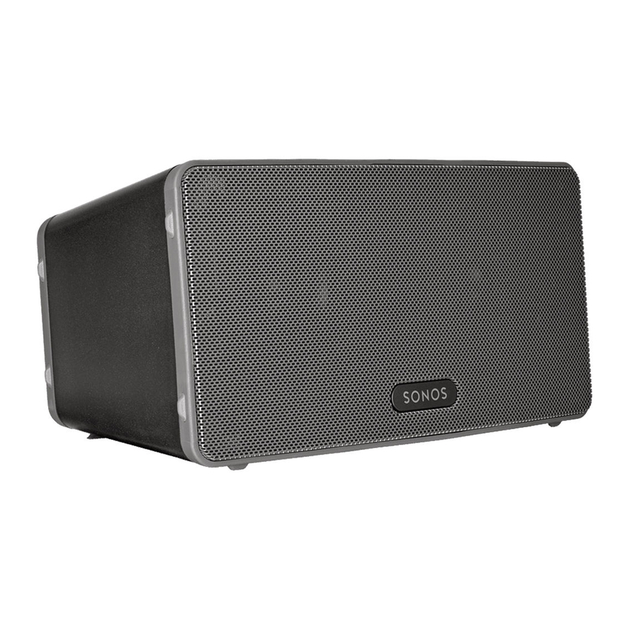 Sonos PLAY:3 Manual De Instrucciones