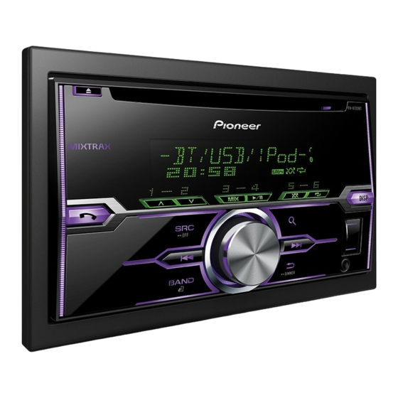 Pioneer FH-X720BT Manual De Instalación
