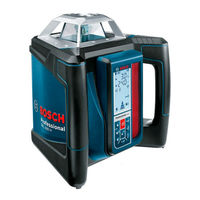 Bosch GRL 500 H Manual Original