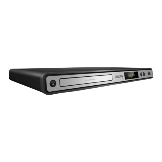 Philips DVP3350 Manual Del Usuario